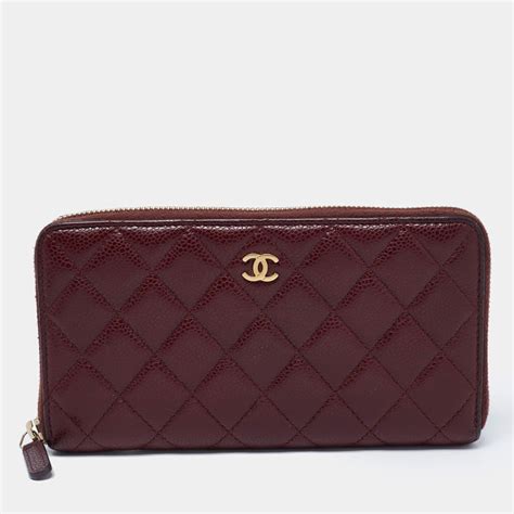 classic small wallet chanel euro|Chanel zipped wallet.